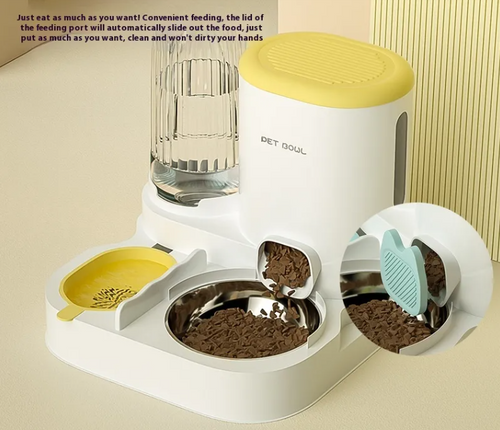 AquaPurr™ Automatic Feeding & Water Station