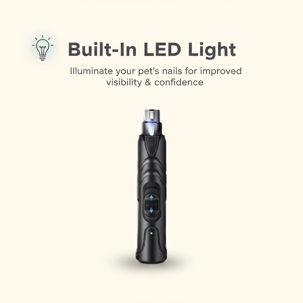 Built-In LED Light