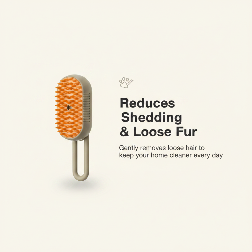Reduces Shedding & Loose Fur