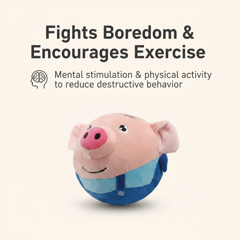 Fights Boredom & Encourages Exercise