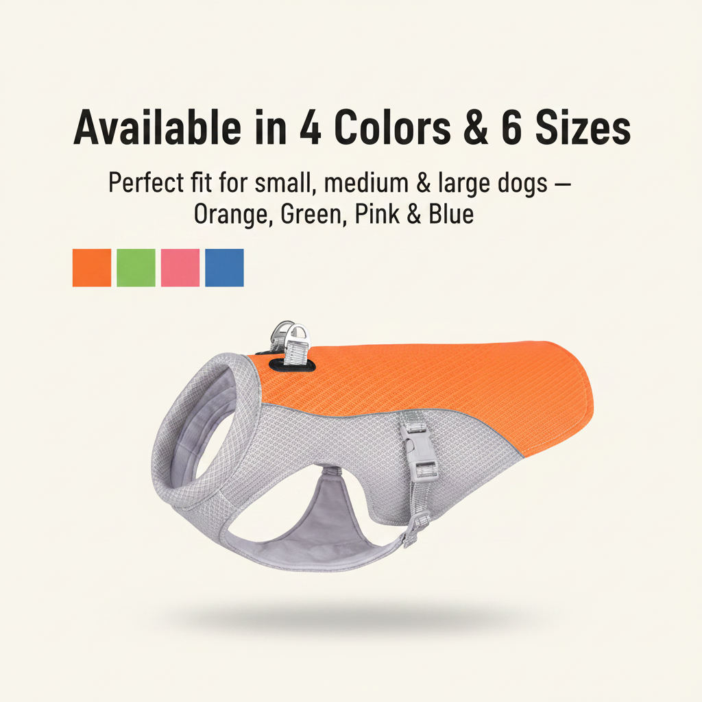 Available in 4 Colors & 6 Sizes